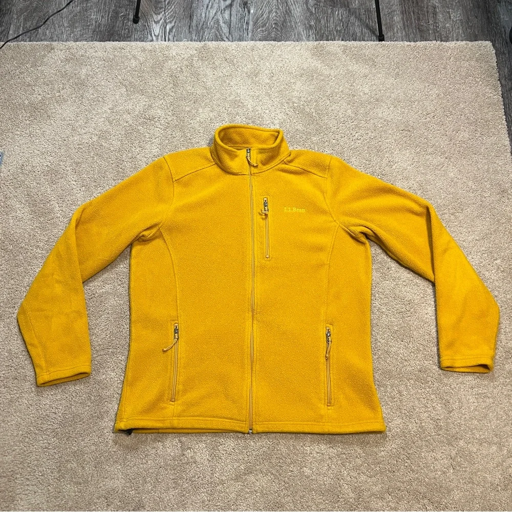 Men’s L.L. Bean Fleece Jacket Size Large Tall